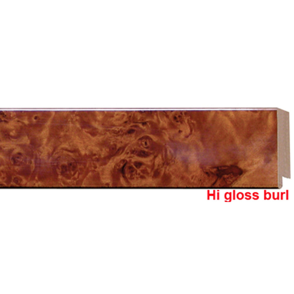 40x28 Bronze Brown Real Wood Picture Frame Width 1.25 inches | Interior Frame Depth 0.75 inches |