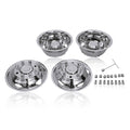 17 Inch 8 Lugs 5 Hand Holes Stainless Steel Wheel Simulators for 2011-2021 Chevy GMC 3500 Dually Wheel Truck