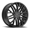 20x8.5 Motiv 437B Black Wheel 5x4.5/5x120 (40mm) (HB 74.1)