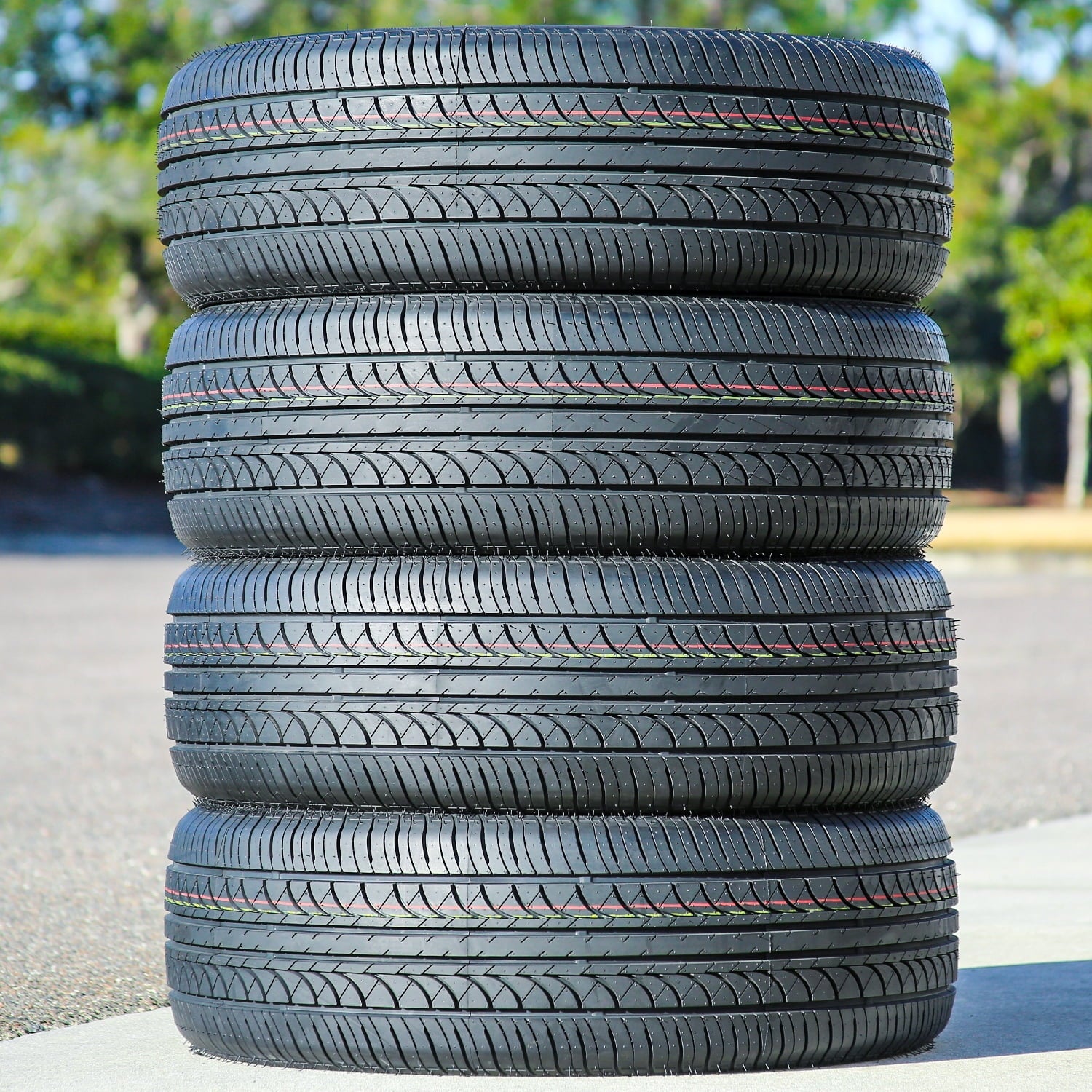 Set of 4 Fullway PC369 215/60R17 96H Performance a/s All Season Tires