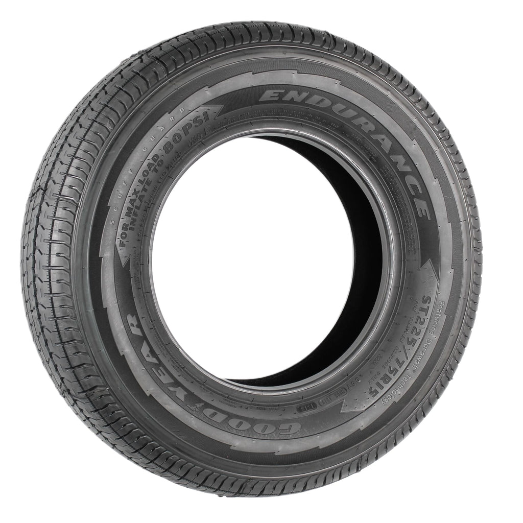 2-Pack Fits Goodyear Endurance All Season Trailer Tire ST225/75R15 E/10 117N