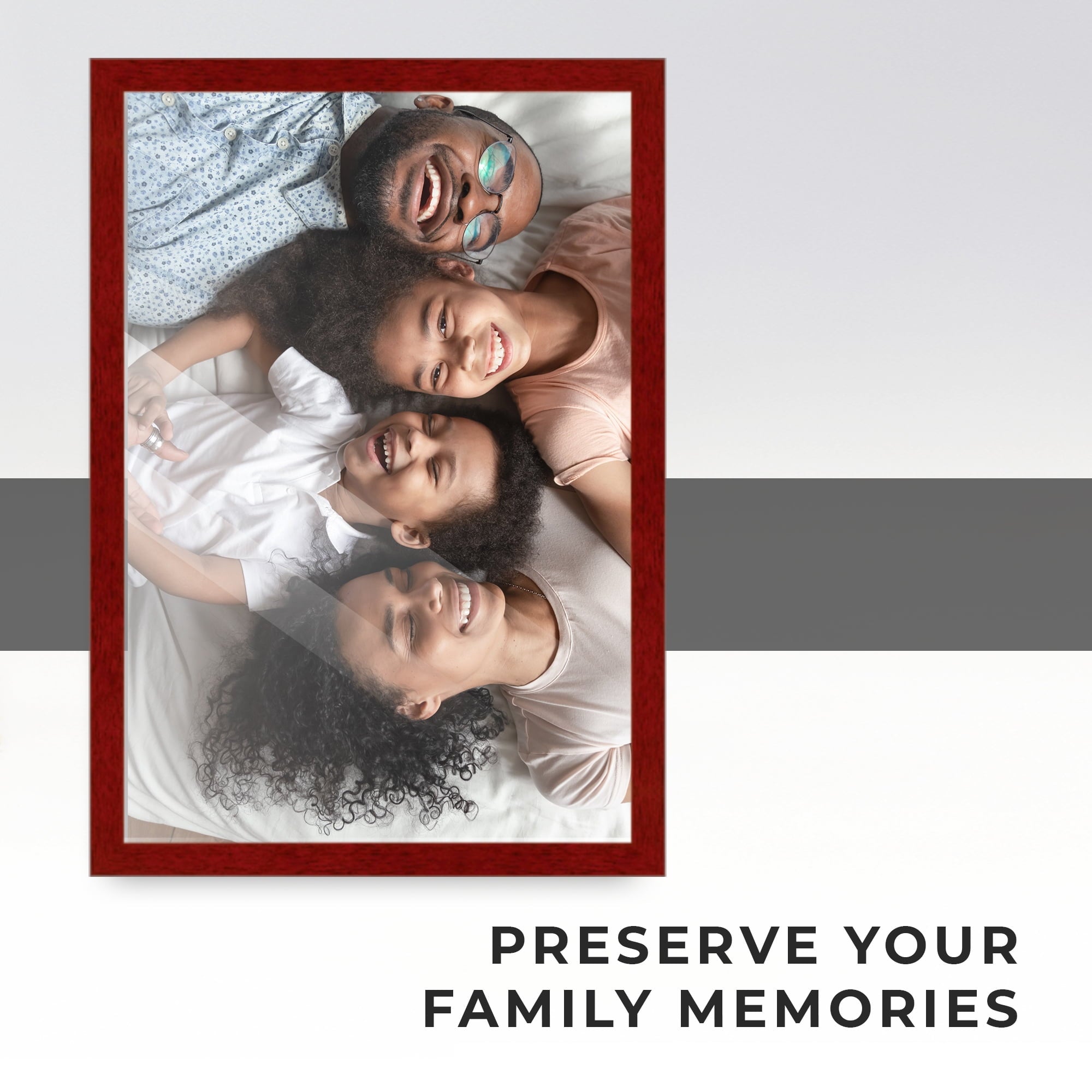 40x28 Bronze Brown Real Wood Picture Frame Width 1.25 inches | Interior Frame Depth 0.75 inches |