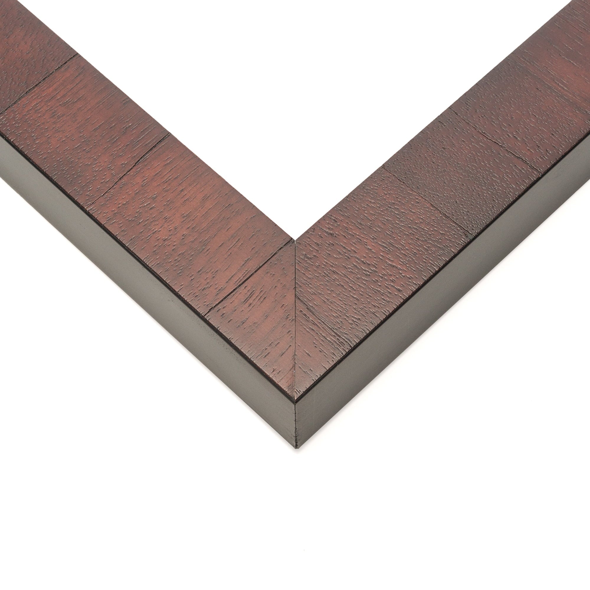 40x28 Bronze Brown Real Wood Picture Frame Width 1.25 inches | Interior Frame Depth 0.75 inches |