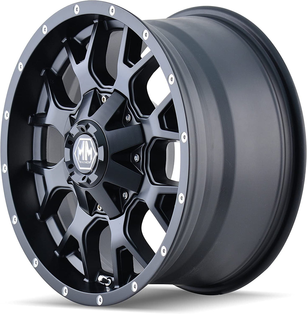 Mayhem Warrior-8015 18X9 6X135/6X139.7 -12Et 106Cb Matte Black