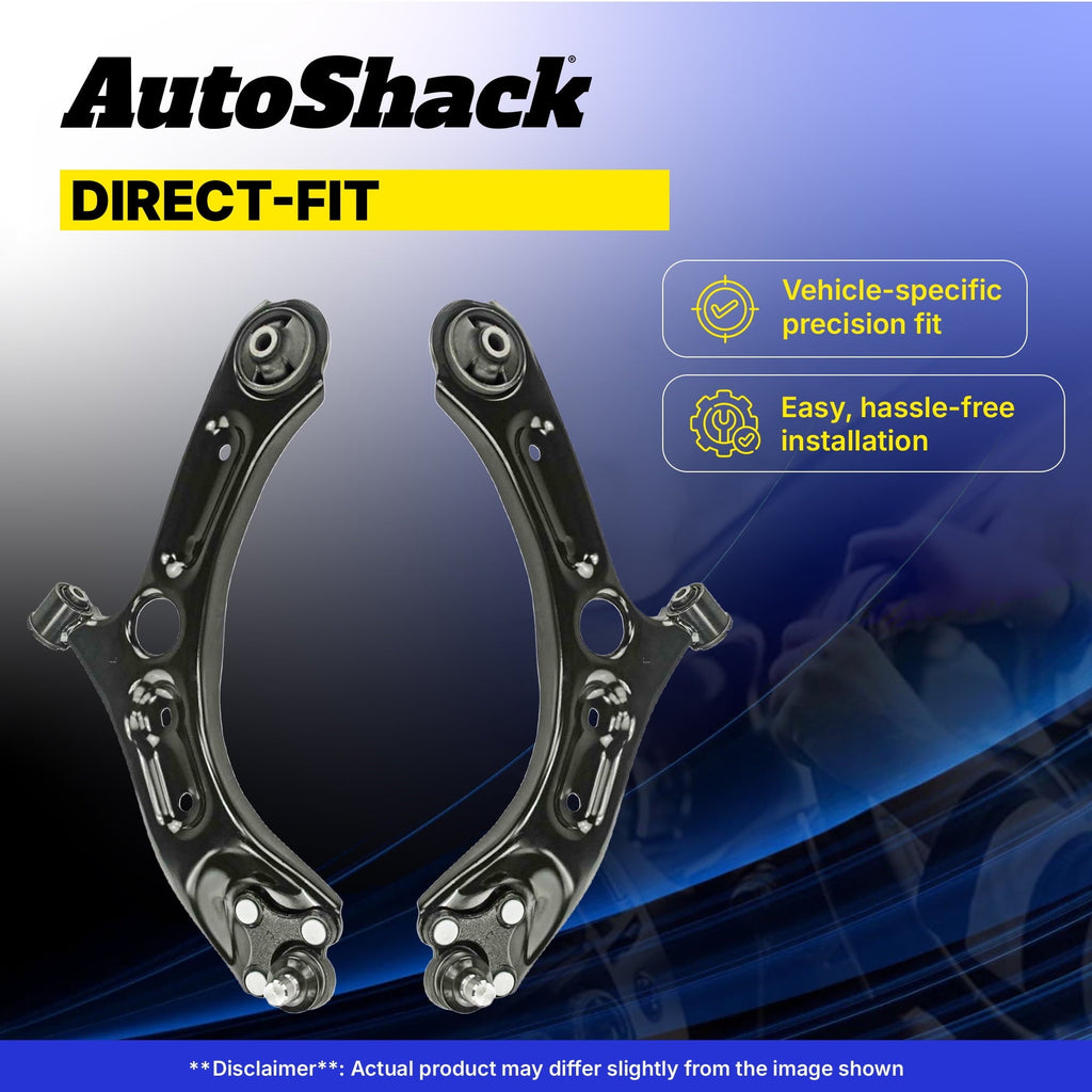 AutoShack Front Right Lower Control Arm and Ball Joint with Bushings for Ford, Five Hundred 2005-2007 Freestyle 2005-2007, AWD V6 3.0L