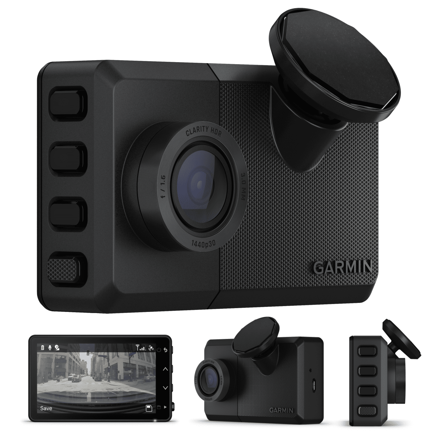 Garmin Dash Cam™ Live, 24/7 Live View, Always-Connected Dash Cam