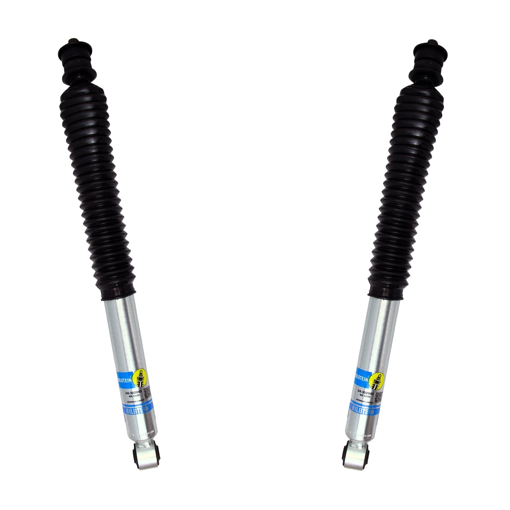 Bilstein Set of Front and Rear B8 5100 Series Shocks Compatible with 2019-2025 RAM 2500 w/o Air Suspension with 2-2.5 Front & 0-1 Rear Lift