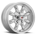 Legendary Wheels T/A 8-Spoke - 15 x 7 in. - 5 x 4.5 - 4.25 bs - Silver