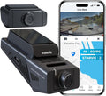 Vueroid S1 Infinite 4K 2CH Dash Cam | 4K+2.5K Sony STARVIS 2 | Privacy Mode | GPS | WiFi | DuraShift Parking Mode | CPL Filter & 256GB Card Included