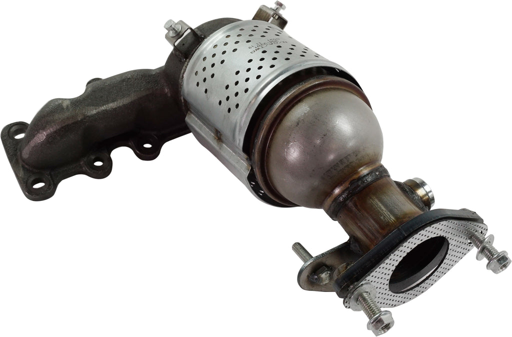 Garage-Pro Front, Firewall and Radiator Side 2-PC Direct-Fit Catalytic Converter Kit Replacement for Ford Explorer, Taurus 2013-2019, Edge 2015-2018 3.5L Firewall Side 46-State Legal