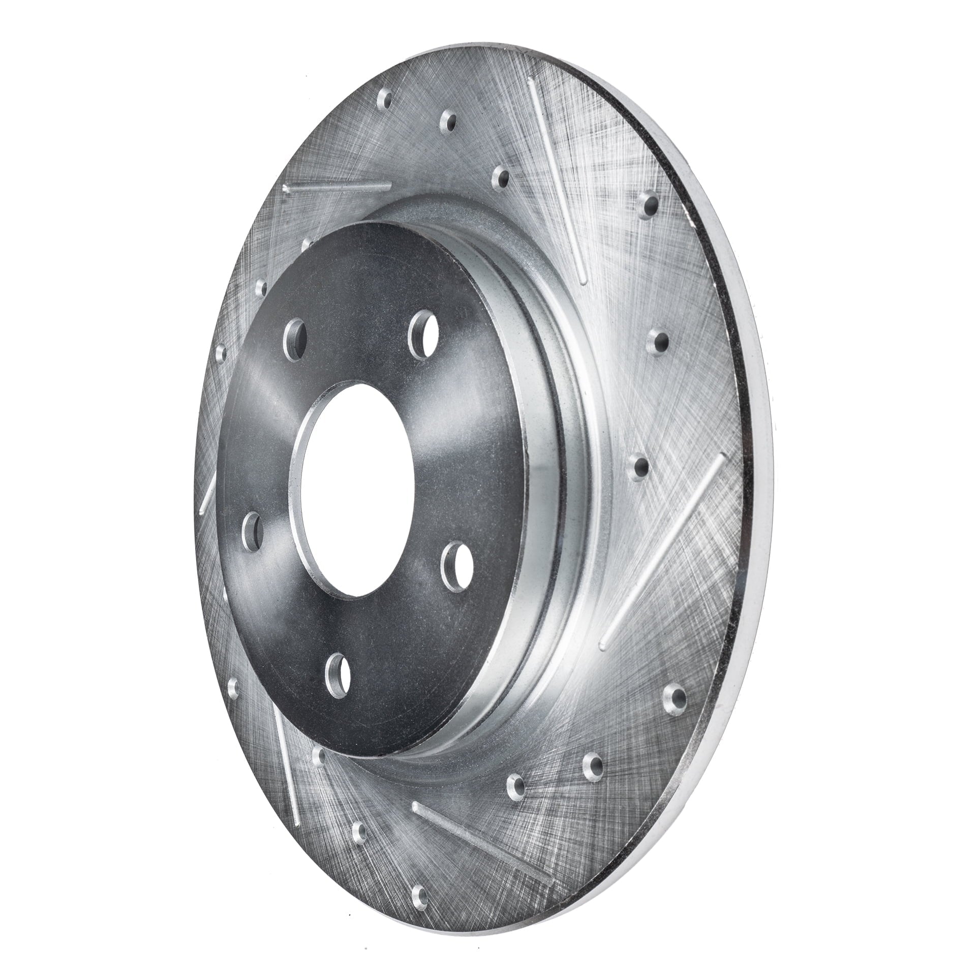 Detroit Axle - Rear Brake Kit for Hyundai Tucson Kia Sportage 2022 2023 2024 2025, 11.81 inch Drilled and Slotted Disc Brake Rotors Ceramic Brakes Pads Replacement