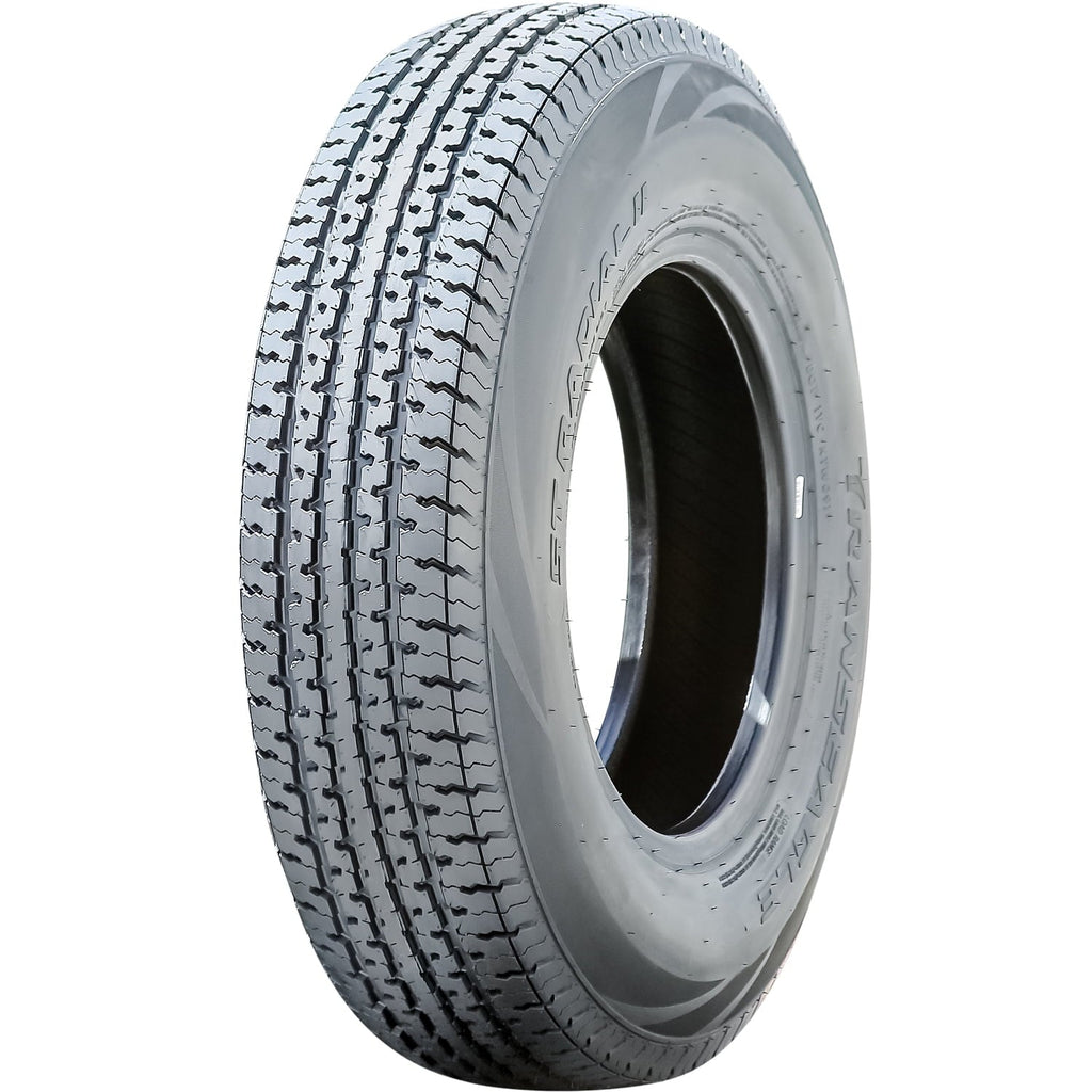Set of 4 Transeagle ST Radial II Steel Belted ST225/75R15 225/75R15 117/112L E 10 Ply Trailer Tires