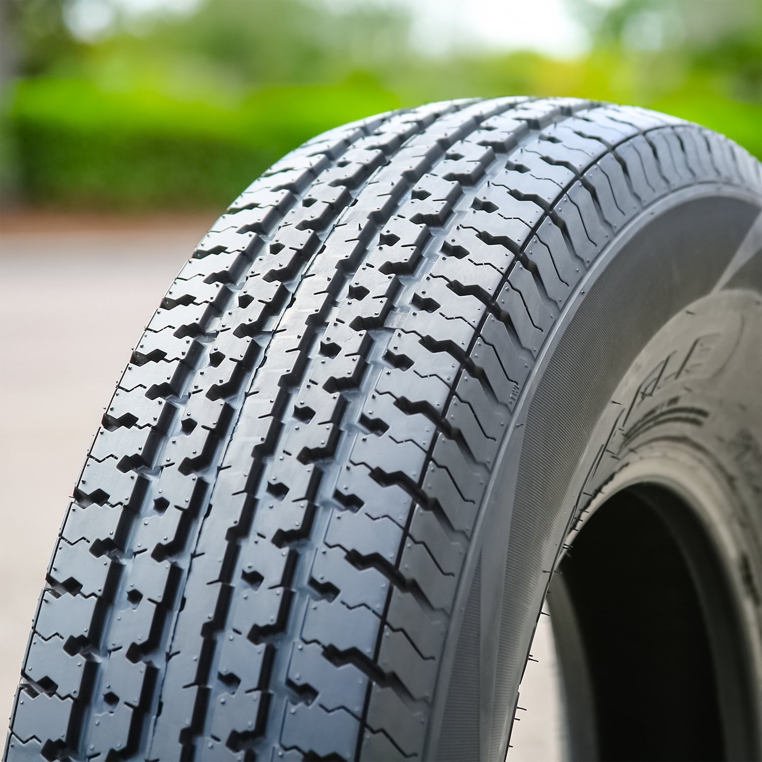 Set of 4 Transeagle ST Radial II Steel Belted ST225/75R15 225/75R15 117/112L E 10 Ply Trailer Tires