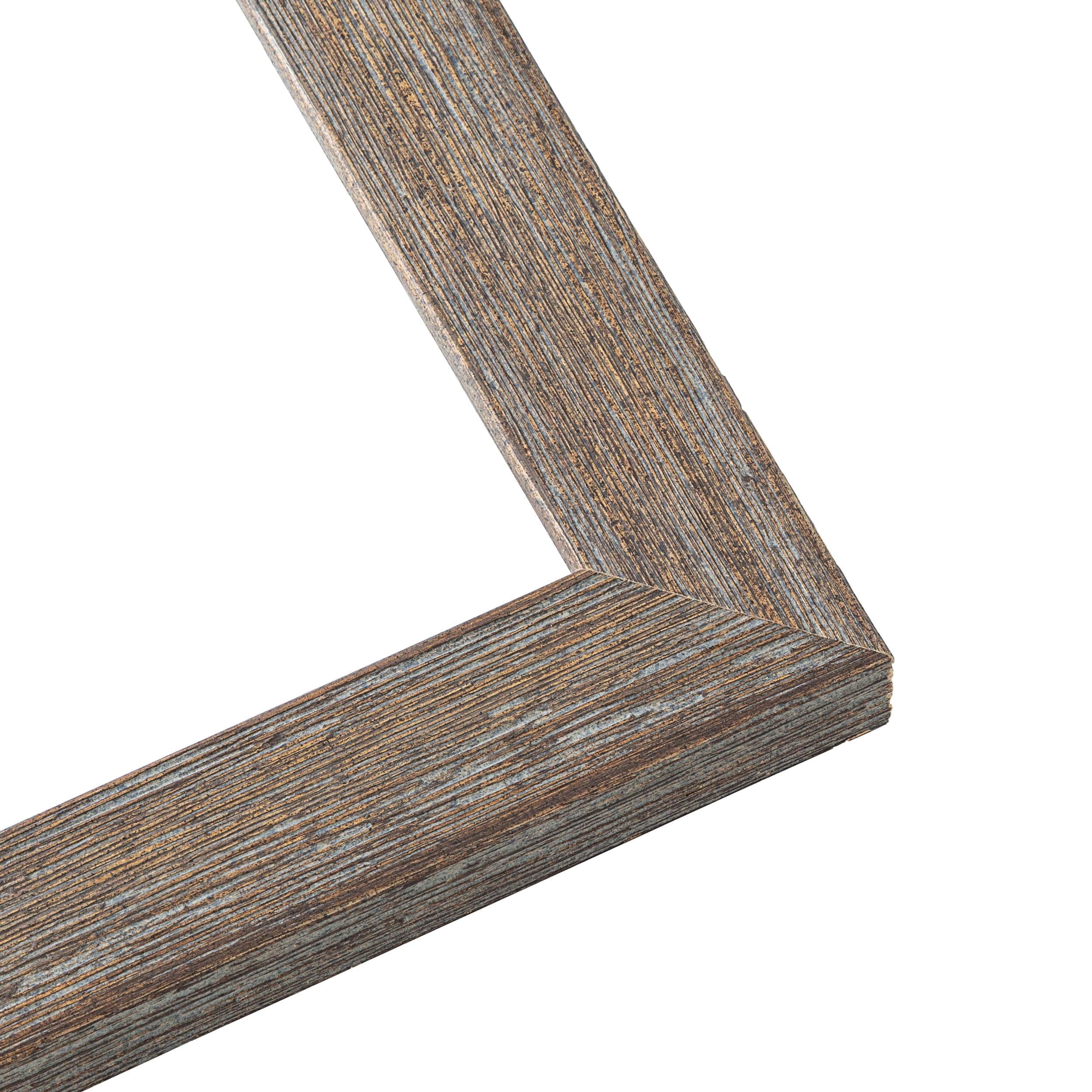 40x28 Bronze Brown Real Wood Picture Frame Width 1.25 inches | Interior Frame Depth 0.75 inches |