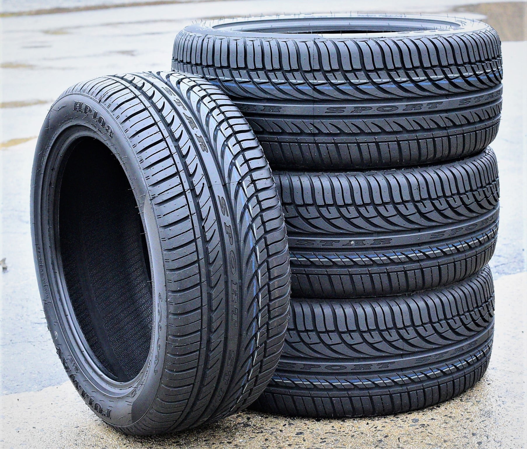 Set of 4 Fullway HP108 205/70R15 96H Performance a/s All Season Tires
